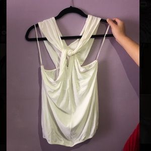 Mango over-the-shoulder top